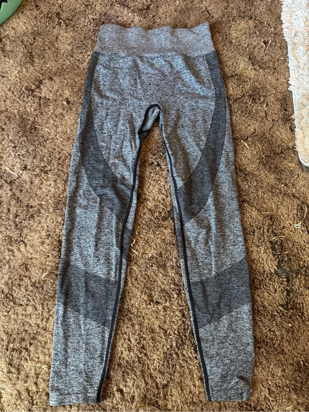 PINK Victoria's Secret Heather Gray Seamless High-Rise Leggings